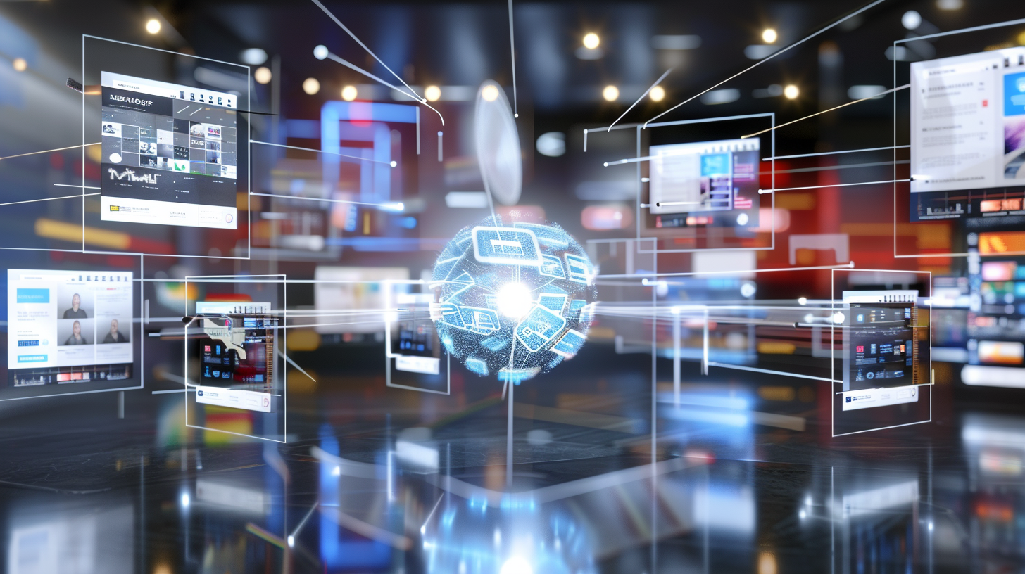 AI Explained creative control room visualization